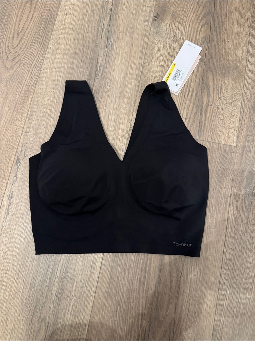 Calvin Klein Black Wireless Padded Bralette